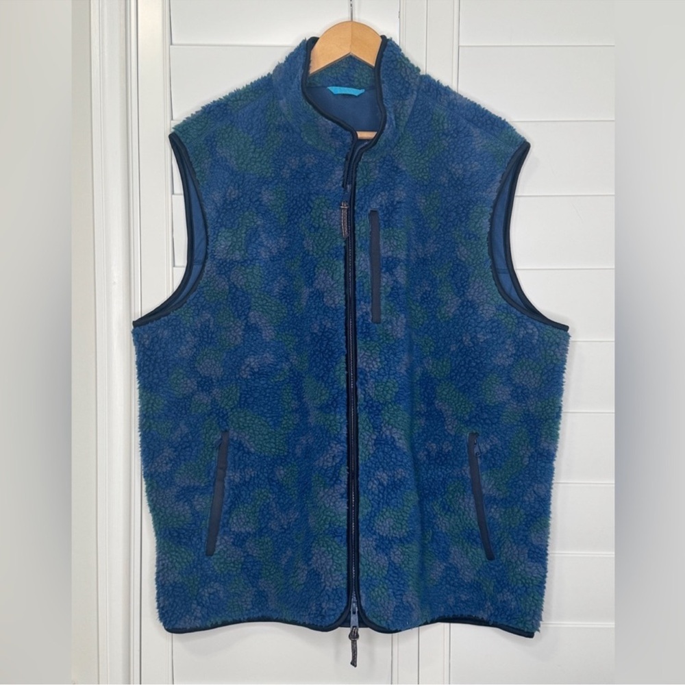 Bonobos Sherpa Zip Vest Size XXL